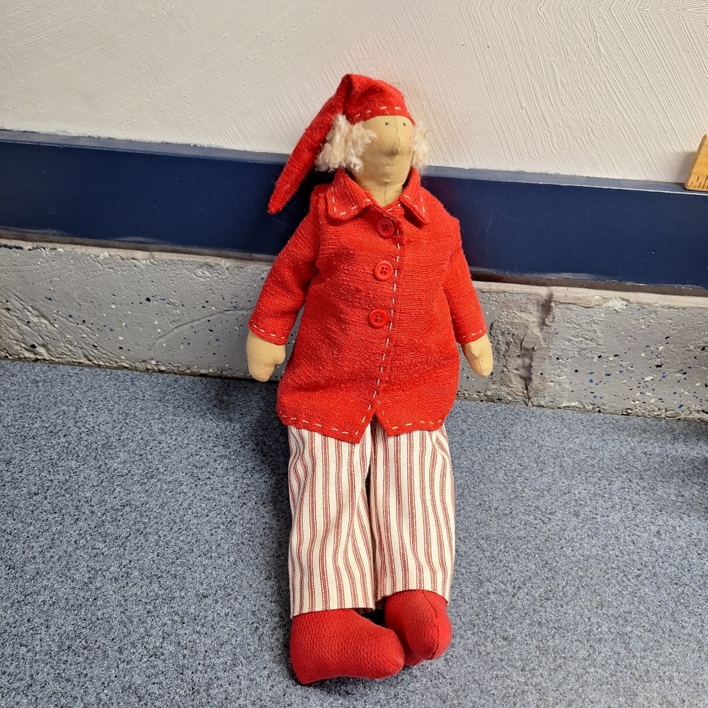 Handmade Fairytale Tilda Doll Come From The Christmas Series, Decorative